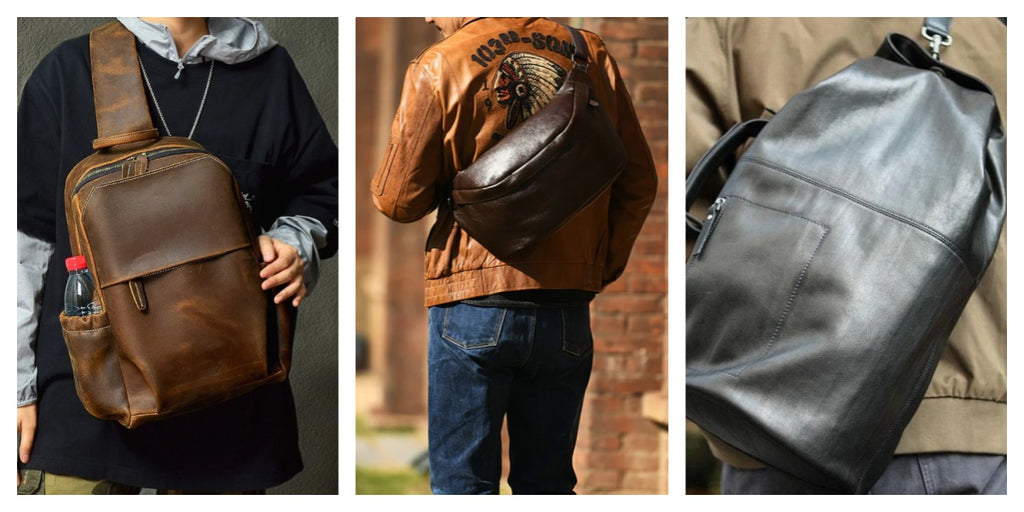 10 Large Leather Sling Bags for Men: Elevate Your Style with Timeless Elegance