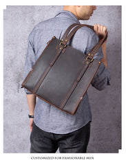 tote and shoulder bags Cool Mens Leather Tote Bag Leather Tote Bag on Shoulder Mens Leather Mens Tote Bag Leather Tote Bag for Men