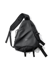 Black Travel Large Sling Bag For Big Men