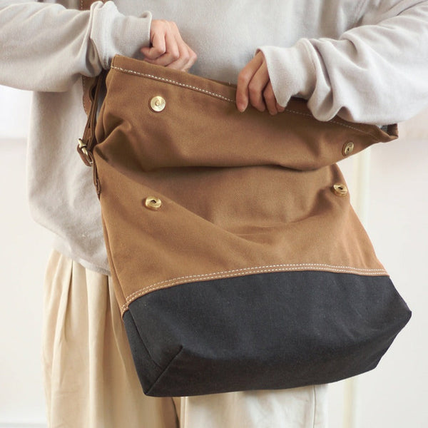 Canvas Shoulder Bag for Women