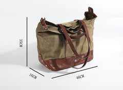 mens tote bag with shoulder strap Cool Canvas Leather Mens Tote Bag Canvas Men Tote Bag Canvas Messenger Bags for Men