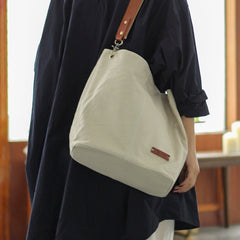 Womens White Canvas Tote Bags 