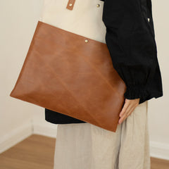 Canvas Leather Handbag