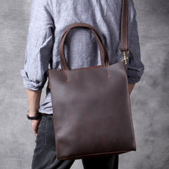 tote for men Leather Tote Bags For Men Leather Tote Bag on Shoulder Mens Leather Tote Bag