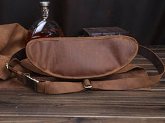 cross body sling bag Best Mens Leather sling bag purse Fanny Pack Chest Bag Best Leather Bumbag Leather Belt Bag For Men