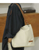 White Canvas Shoulder Bag