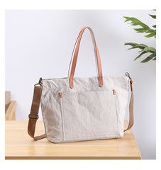 canvas tote bag mens White Canvas Tote Bag for Men Canvas Tote Bag Crossbody Tote Bag On Shoulder Mens