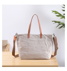 cool men's tote bags White Canvas Tote Bag for Men Canvas Tote Bag Crossbody Tote Bag On Shoulder Mens