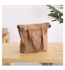 totes for men Khaki Mens Canvas Tote Tote bag On Shoulder Mens Canvas Work Tote Bags for Men