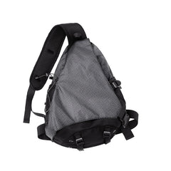 Waterproof Nylon Large Hiking Sling Bag For Big Men