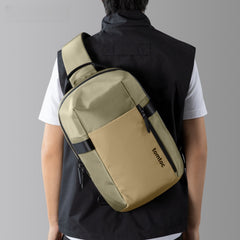 14‘’ Laptop Large Sling Bag For Big Men