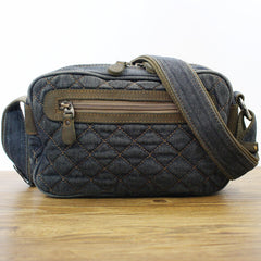 Womens Denim Small Quilted Shoulder Bags Denim Quilted Side Bag Vintage Messenger Bag For Men