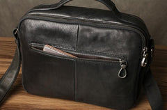 Genuine Leather Mens Cool Messenger Bag Briefcase Work Bag Business Bag for men - imessengerbags