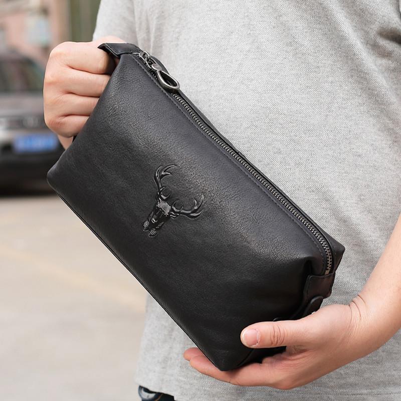 Becko Satin & Matte Wallet and Purse Long Clutch Bag Handbag Card Holder  (Black)