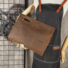 Cool Leather Mens Leather Large Clutch Wristlet Bag Shoulder Bag Side Bag for Men - imessengerbags