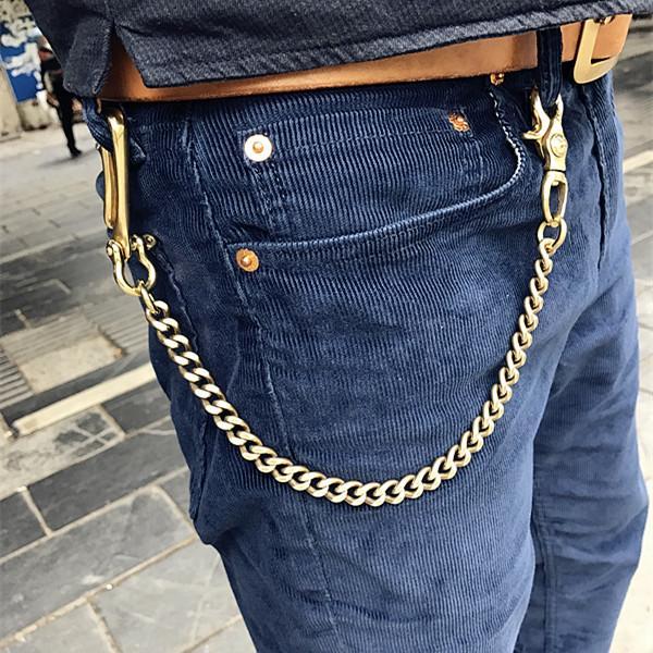 Amazon.com: Zehory Layered Body Chain Gold Punk Jeans Pants Chains HipHop  Trousers Keychain Goth Street Wallet Pocket Key Chains for Women and Girls  : Clothing, Shoes & Jewelry