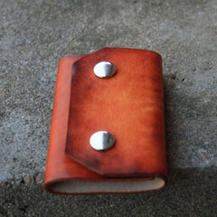 Handmade Mens Leather Key Holder Key Wallet Small Key Wallet for Men - imessengerbags