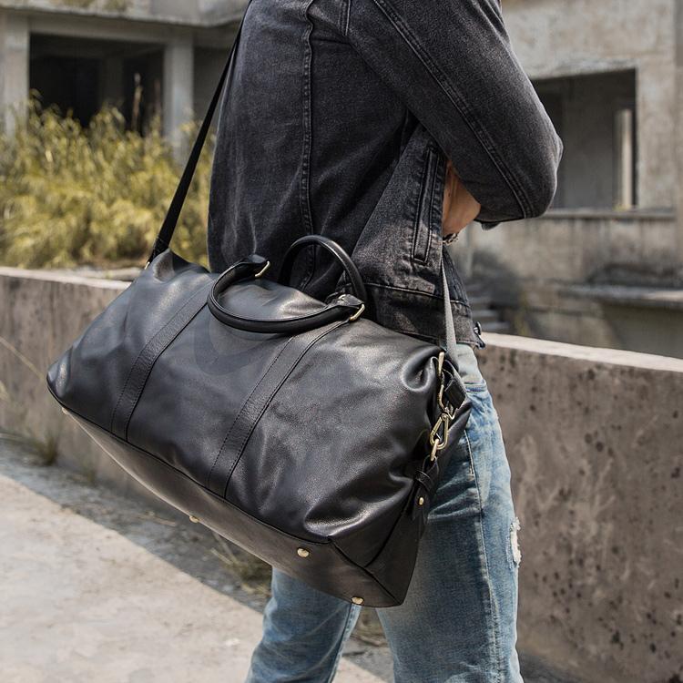 Leather Weekender, Men's Bags