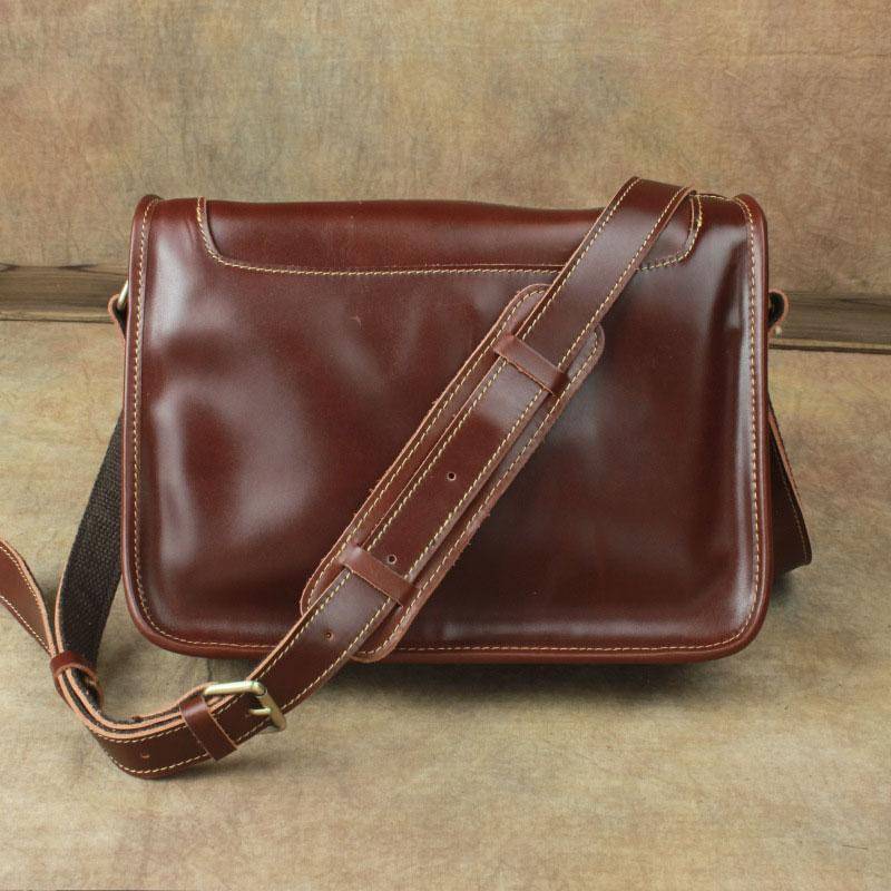 Vintage Handbags Men Cowhide Clutch Bags Men Canvas Bag Small One