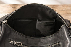 Cool Leather Mens Barrel Shoulder Bags Messenger Bags for Men - imessengerbags