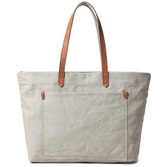 men's tote bag White Canvas Tote Bag for Men Canvas Tote Bag Crossbody Tote Bag On Shoulder Mens