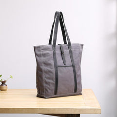 Men's Tote Bag Canvas Tote Bag On Shoulder Mens Canvas Tote With Zipper Canvas Tote for Men