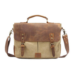 Canvas Leather Mens 14