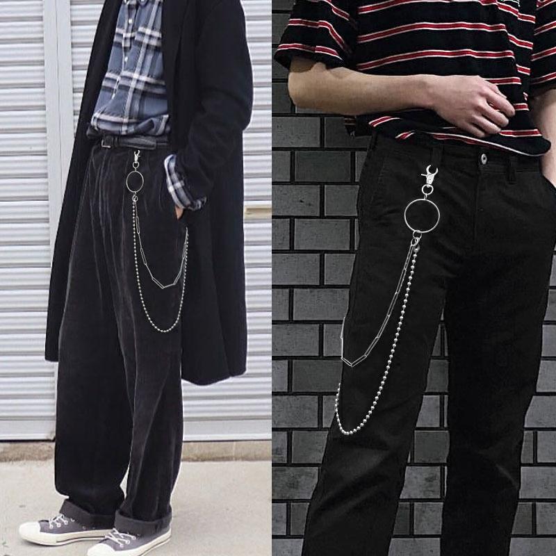 Men Layered Pant Chain  Fashion pants, Pant chains, Fashion