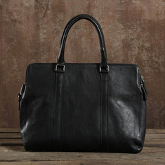 Handmade Leather Mens Cool Messenger Bag Briefcase Work Bag Business Bag Laptop Bag for men - imessengerbags