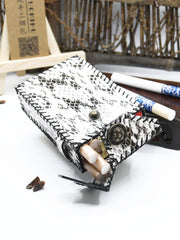 Cool Leather Mens Engraved Floral Cigarette Holder Handmade Cigarette Holder Cases for Men - imessengerbags