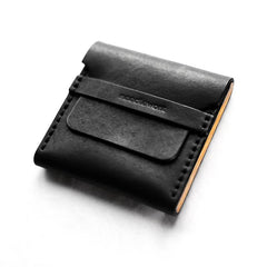 Cool Wooden Leather Mens Cigarette Case Black Custom Cigarette Holder for Men - imessengerbags