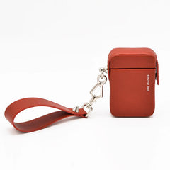 Cute Red Leather Womens 20pcs Cigarette Holder Case Wristlet Cigarette Case for Women - imessengerbags