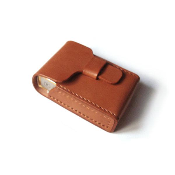 Cool Brown Leather Mens Cigarette Case Cigarette Holder Case for Men - imessengerbags