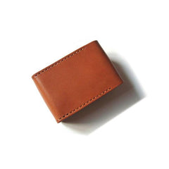 Cool Brown Leather Mens Cigarette Case Cigarette Holder Case for Men - imessengerbags