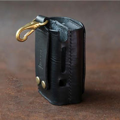 Cool Leather Mens IQOS Cigarette Case With Belt Clip IQOS Holder for Men - imessengerbags