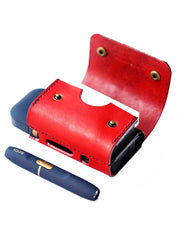 Cool Leather Mens IQOS Cigarette Case With Belt Loop IQOS Holder Belt Clip for Men - imessengerbags