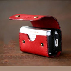 Cool Leather Mens IQOS Cigarette Case With Belt Loop IQOS Holder Belt Clip for Men - imessengerbags