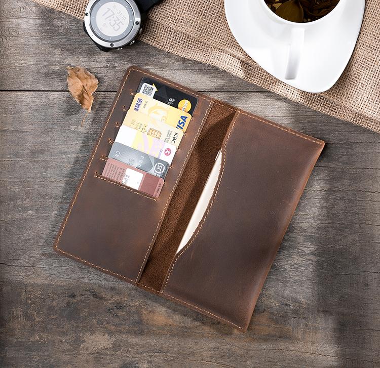 Trendy and Stylish Woven Style Men Clutch Long Genuine Leather Wallet -  Leather Skin Shop