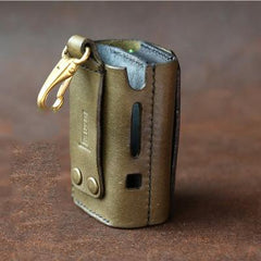 Cool Leather Mens IQOS Cigarette Case With Belt Clip IQOS Holder Belt Loop for Men - imessengerbags