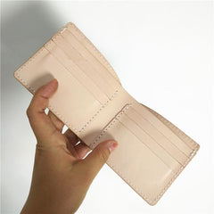 [On Sale] Handmade Cool Mens Snake Skin Small Wallet Slim billfold Wallets with Zippers - imessengerbags