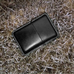 Leather Mens 14pcs Cigarette Holder Case Cool Custom Cigarette Case for Men - imessengerbags