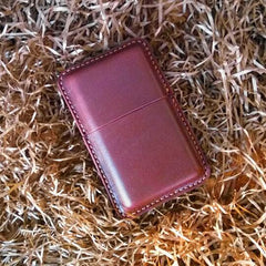 Leather Mens 14pcs Cigarette Holder Case Cool Custom Cigarette Case for Men - imessengerbags